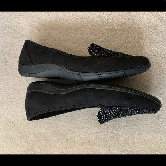 New Karen Scott Jodi Slip-On Flats, bk/bling 5.5 - Picture 8 of 15
